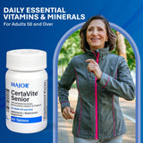 MAJOR CertaVite Senior – conditionnement blister facilitant la prise régulière.