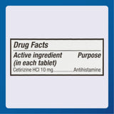 MAJOR Cetirizine tablettes 10 mg : dosage quotidien recommandé