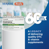 MAJOR Cetirizine : usage quotidien pour gérer les allergies intérieures et extérieures