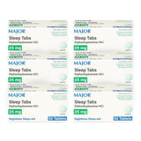 MAJOR comprimés aide-sommeil 25 mg pour endormissement paisible