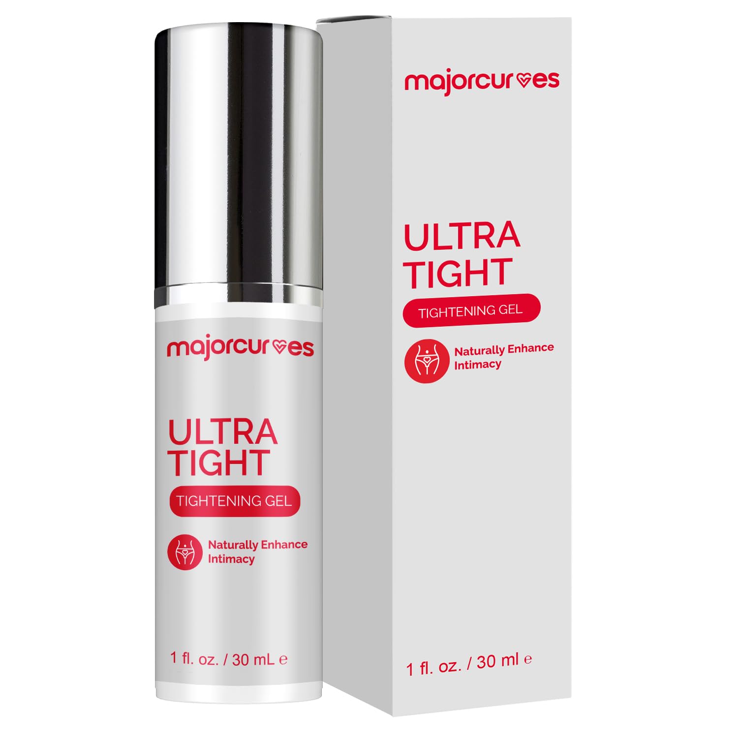 Major Curves Ultra Gel vaginal emballage élégant pour une utilisation discrète