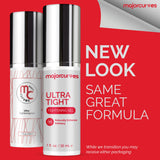 Major Curves Ultra Gel vaginal flacon spray montrant la dose pratique