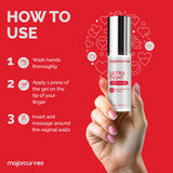 Major Curves Ultra Gel vaginal usage rapide après routine intime
