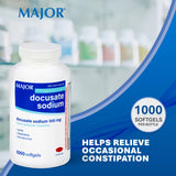 MAJOR Docusate Sodium 100 mg — gélules molles faciles à avaler