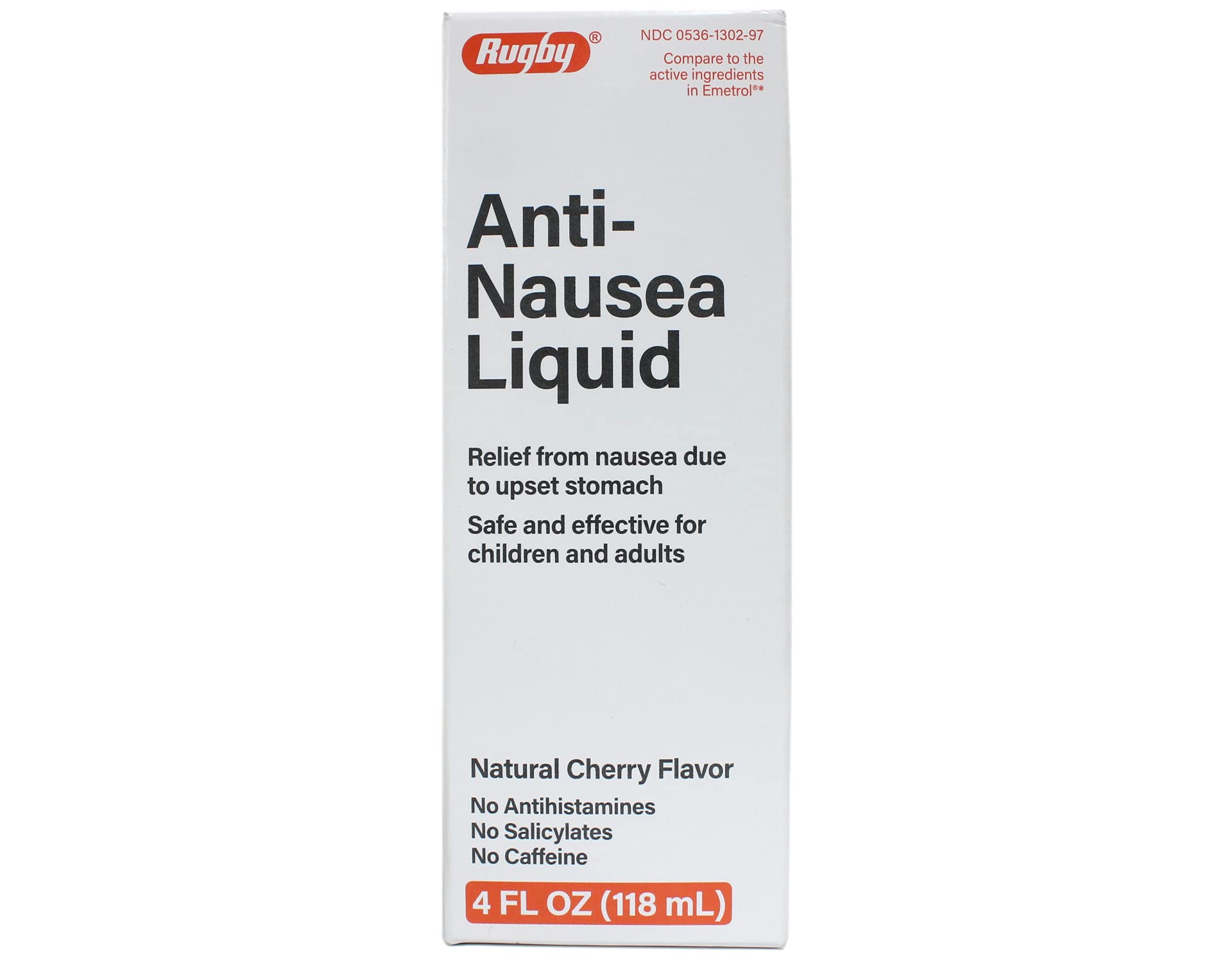 MAJOR Emetrol solution liquide cerise, usage rapide contre les nausées.