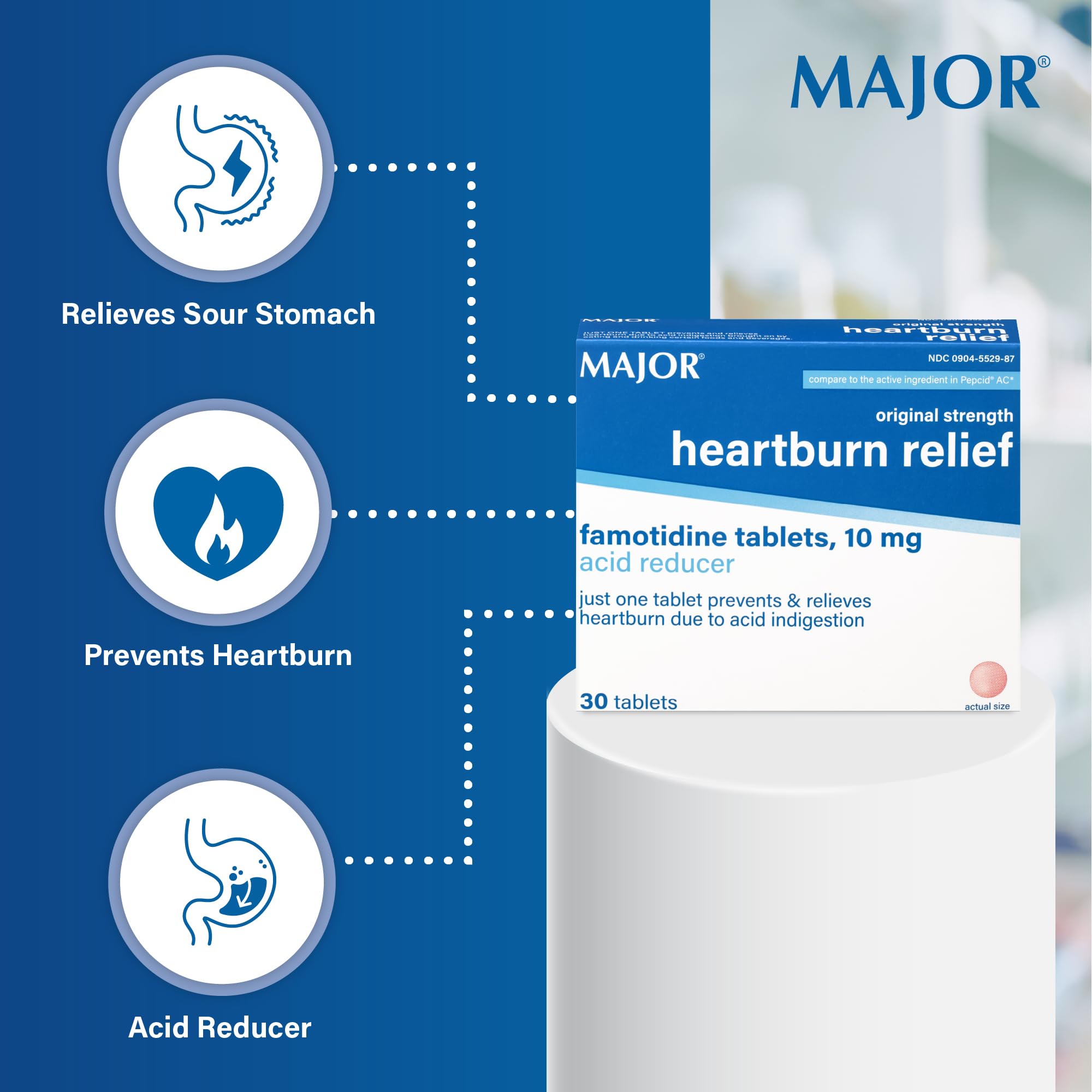 MAJOR engagements pharmaceutiques pour l'accessibilité et la confiance.