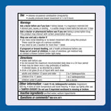 MAJOR etiquette claire – conseils d'utilisation pour le confort digestif.