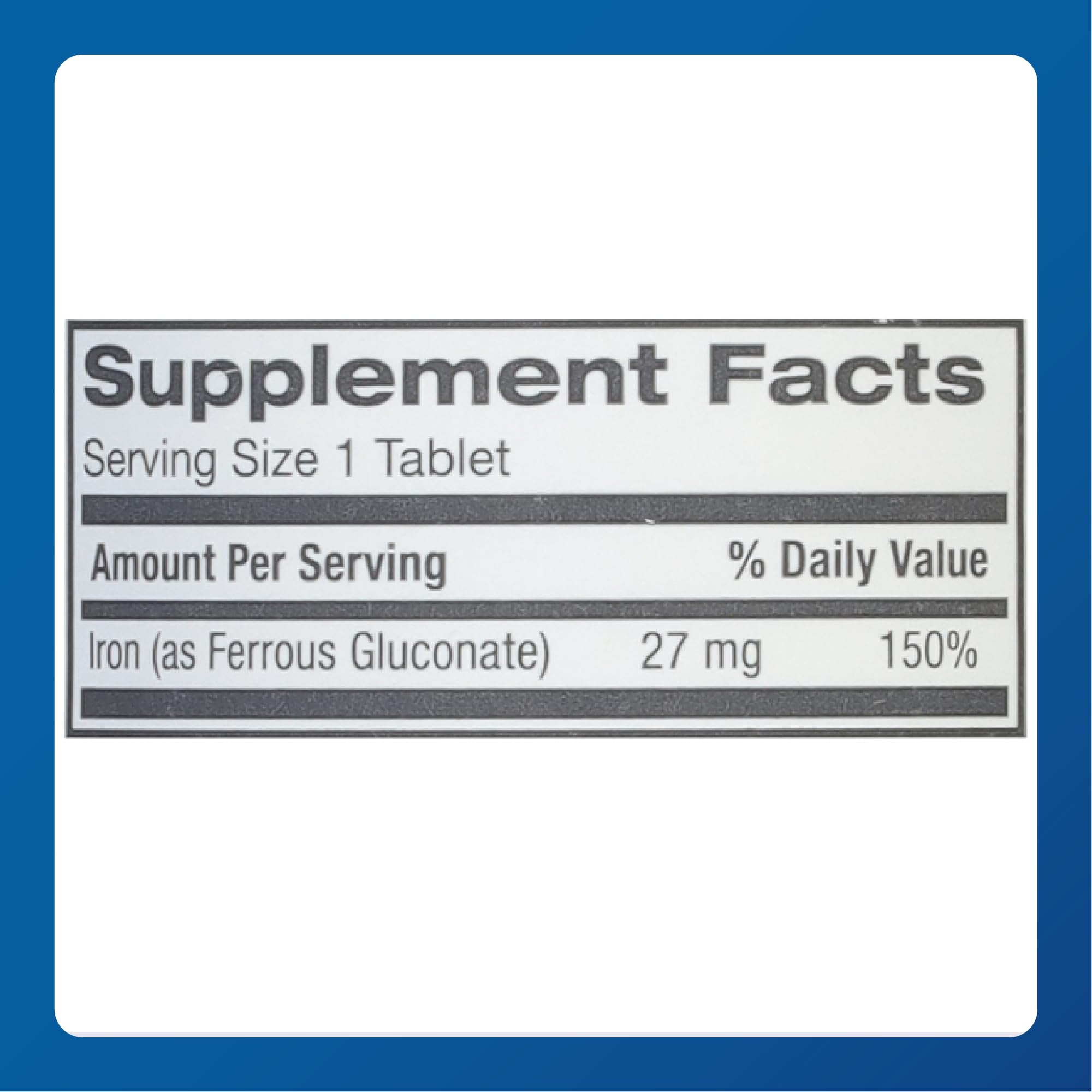 MAJOR Ferate Tabs – formulation de qualité conforme aux réglementations en vigueur.