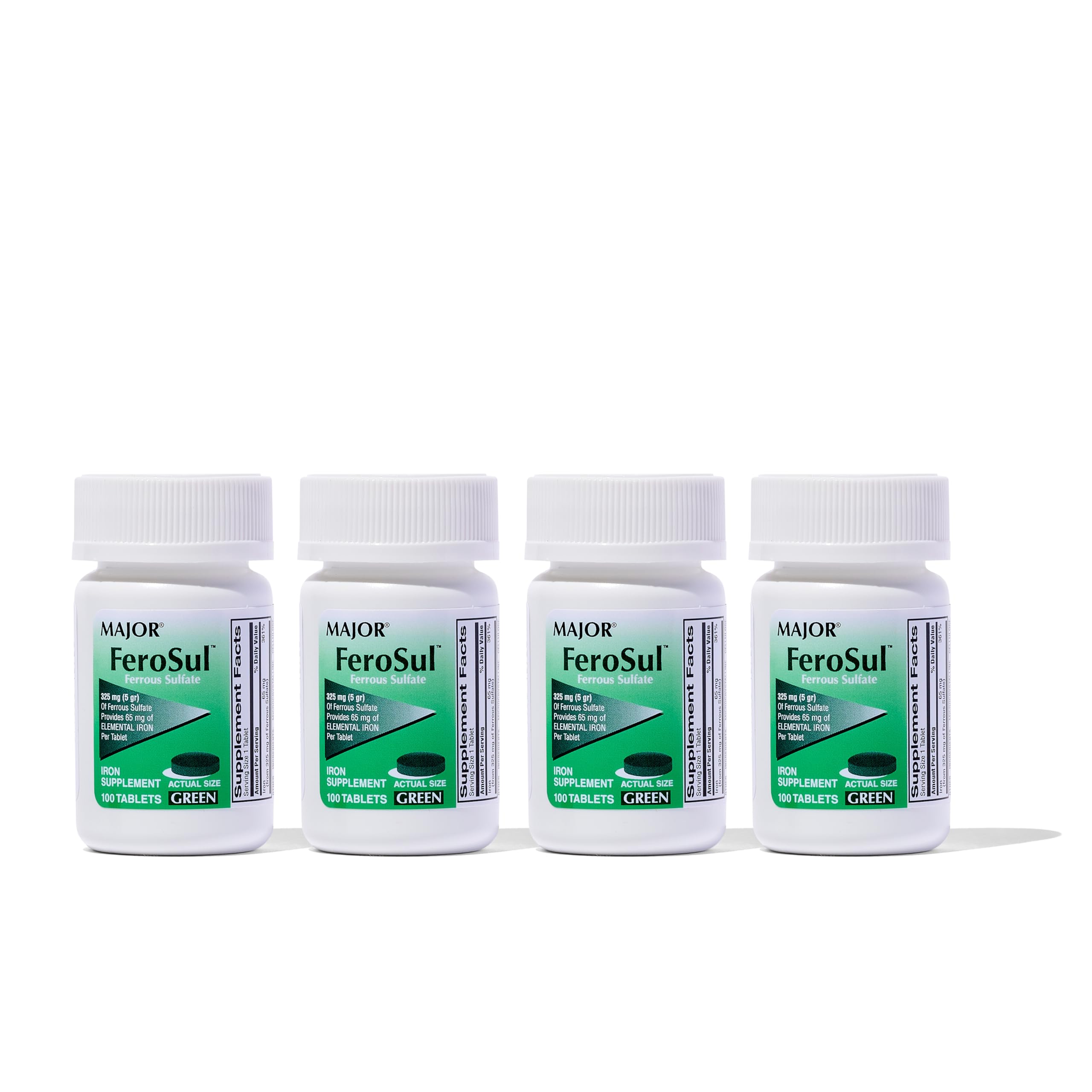 Major Ferosul – bouteille ouverte, pratique pour une prise quotidienne.