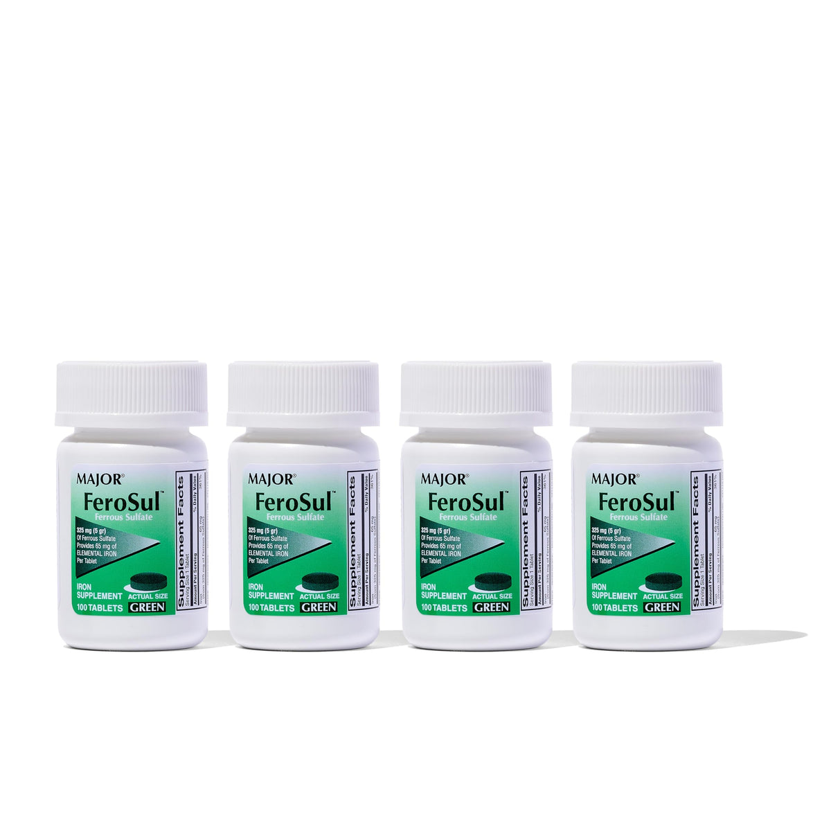 Major Ferosul – bouteille ouverte, pratique pour une prise quotidienne.