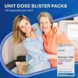 MAJOR Ferrex-150 utilisation quotidienne facile à intégrer à votre routine.