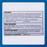 MAJOR Fiber-Tabs formulation polycarbophil mise en avant.