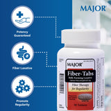MAJOR Fiber-Tabs mode d’emploi: deux comprimés avec eau.