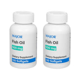 MAJOR huile-poisson-caplets-500mg, source d'oméga-3 pour le quotidien.