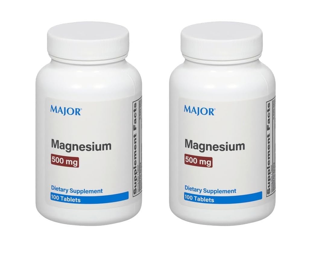 Major Magnésium 500 mg – bouteille de comprimés, usage quotidien pratique