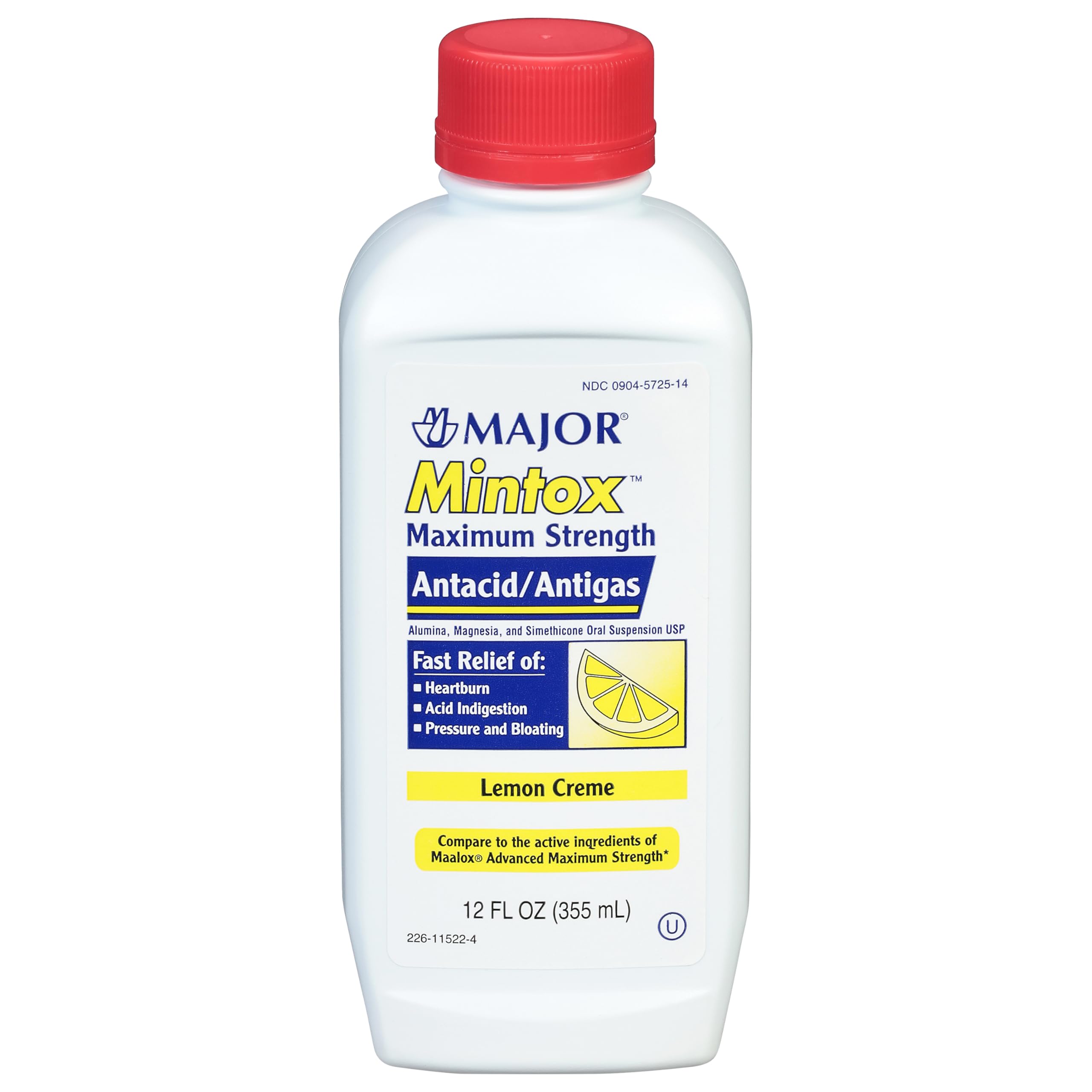MAJOR Mintox – bouteille-relief-rapide: soulagement après les repas.