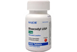 Major Pharmaceuticals Bisacodyl 5 mg - boîte pratique et stockage sûr