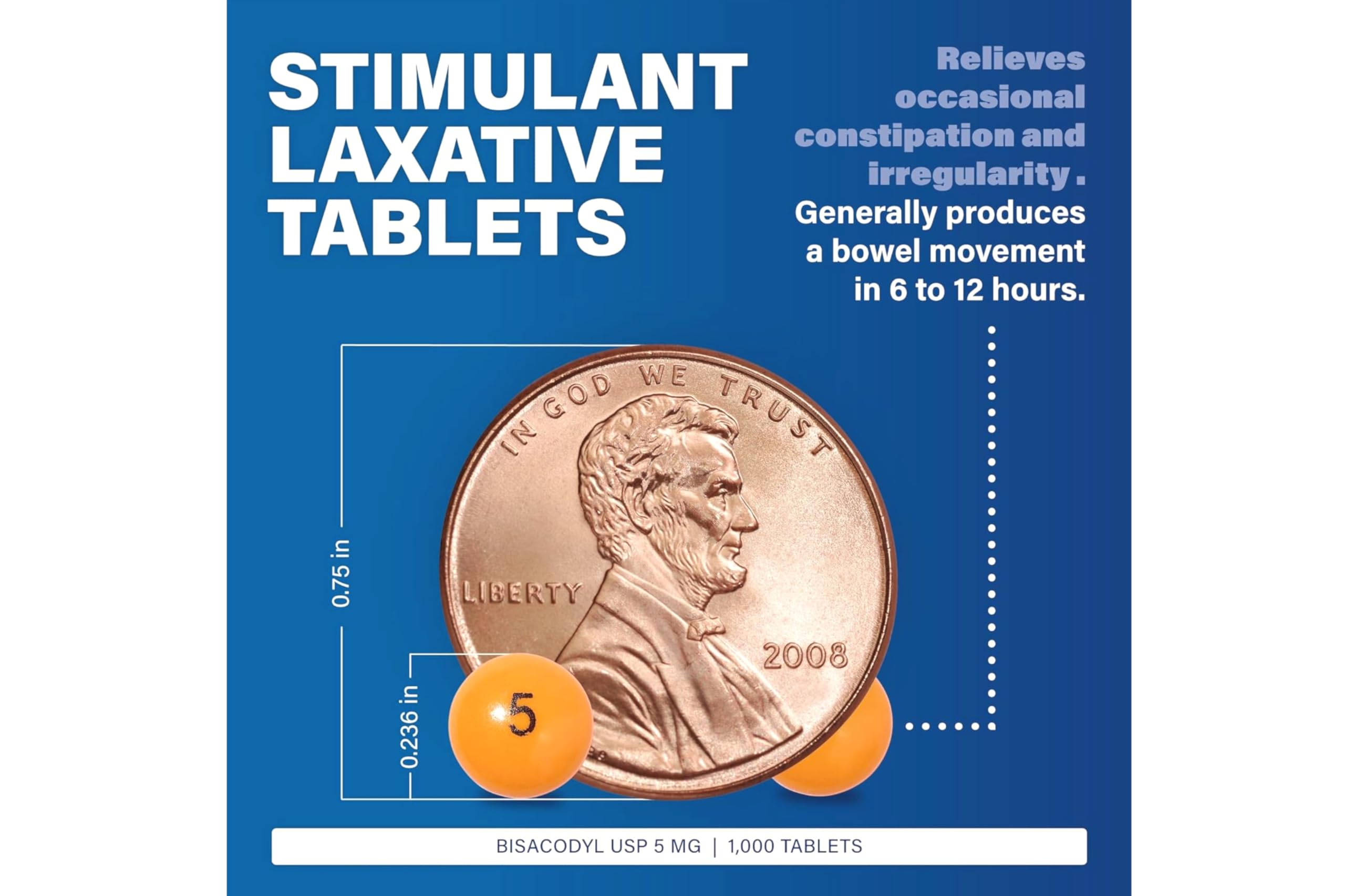 Major Pharmaceuticals Bisacodyl 5 mg - guide et consignes inclus