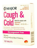 Major Pharmaceuticals comprimé-toux-rouge: option pratique pour le rhume en déplacement