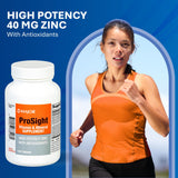 MAJOR ProSight - zinc 40 mg et antioxydants pour les fonctions quotidiennes.