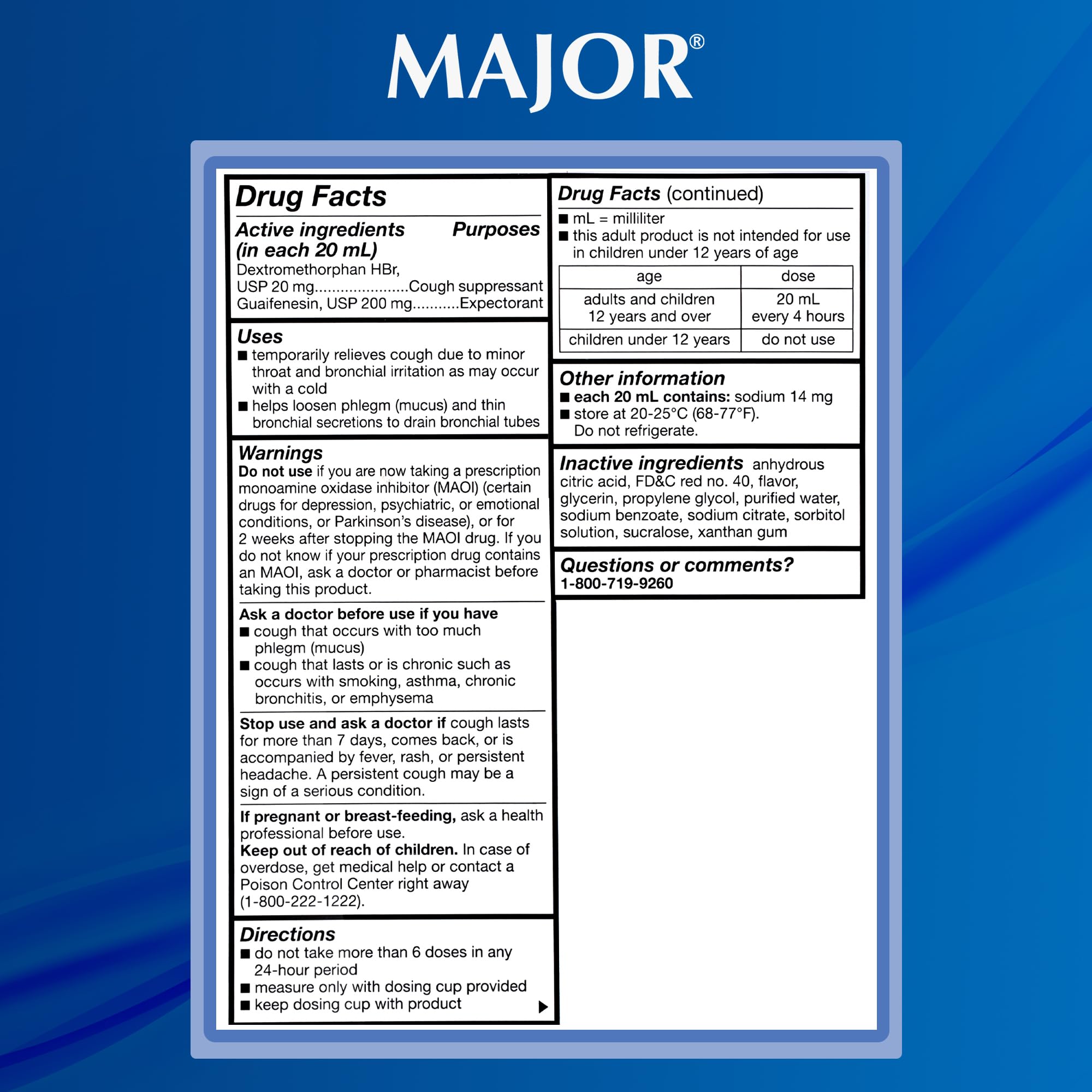 Major Robafen DM Framboise — Emballage sécurisé, transport et rangement pratiques.
