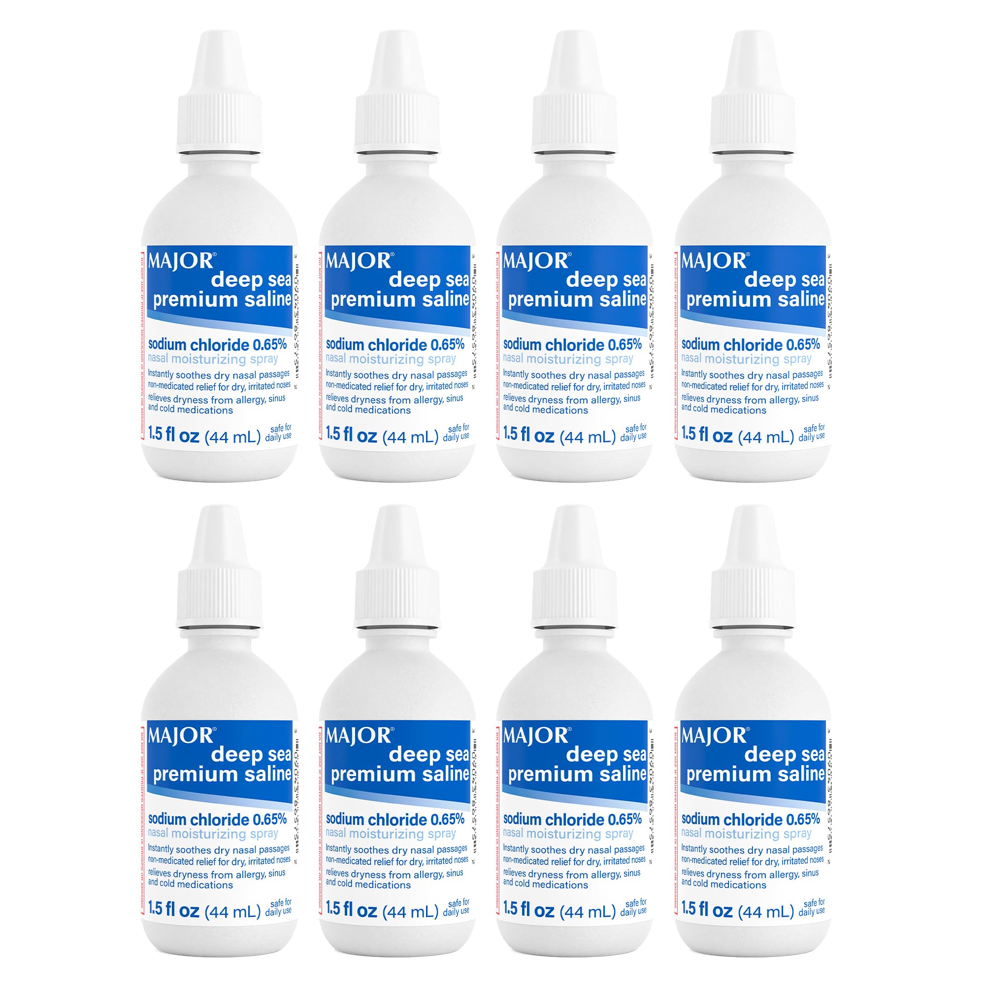 MAJOR Deep Sea saline nasale - bouteille pour hydrater le nez.