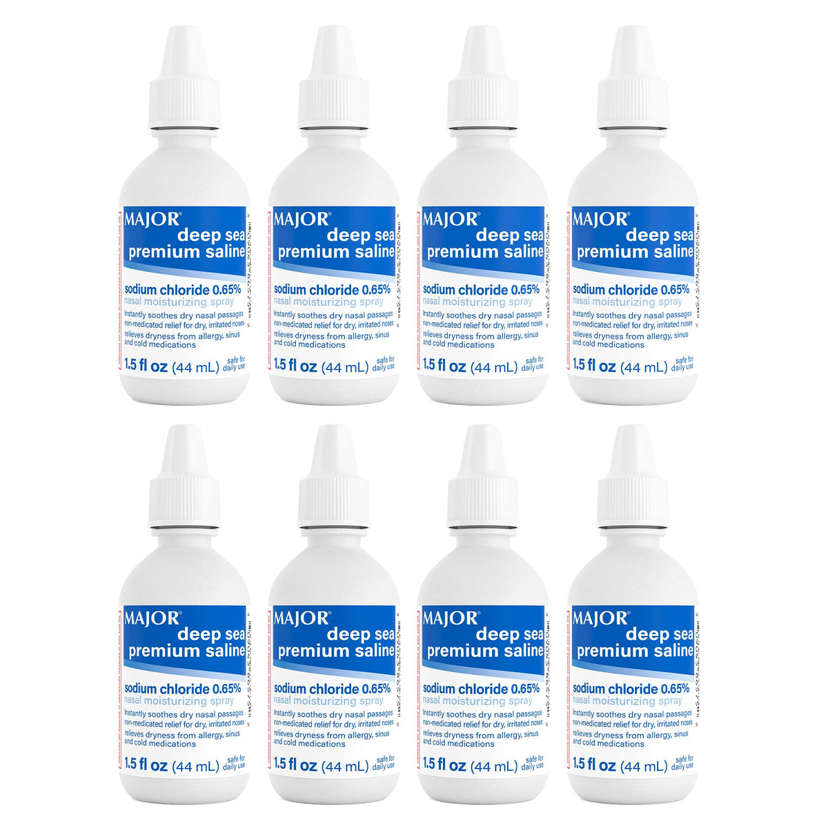 MAJOR Deep Sea saline nasale - bouteille pour hydrater le nez.