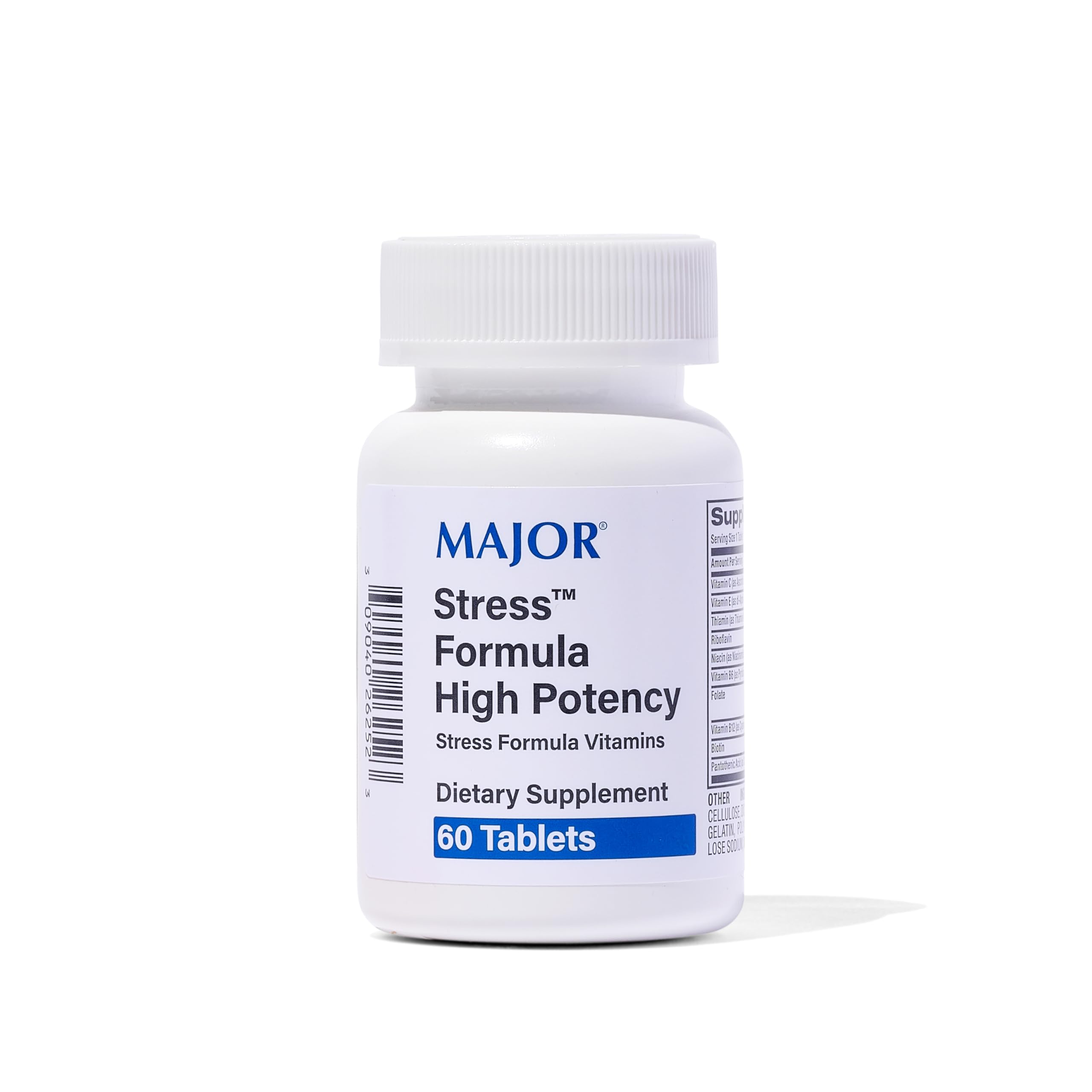MAJOR Stress Formula – bouteille ouverte, rituel quotidien de bien-être potentiel
