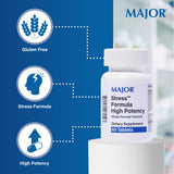MAJOR Stress Formula – tablettes, utilisation régulière à portée de main