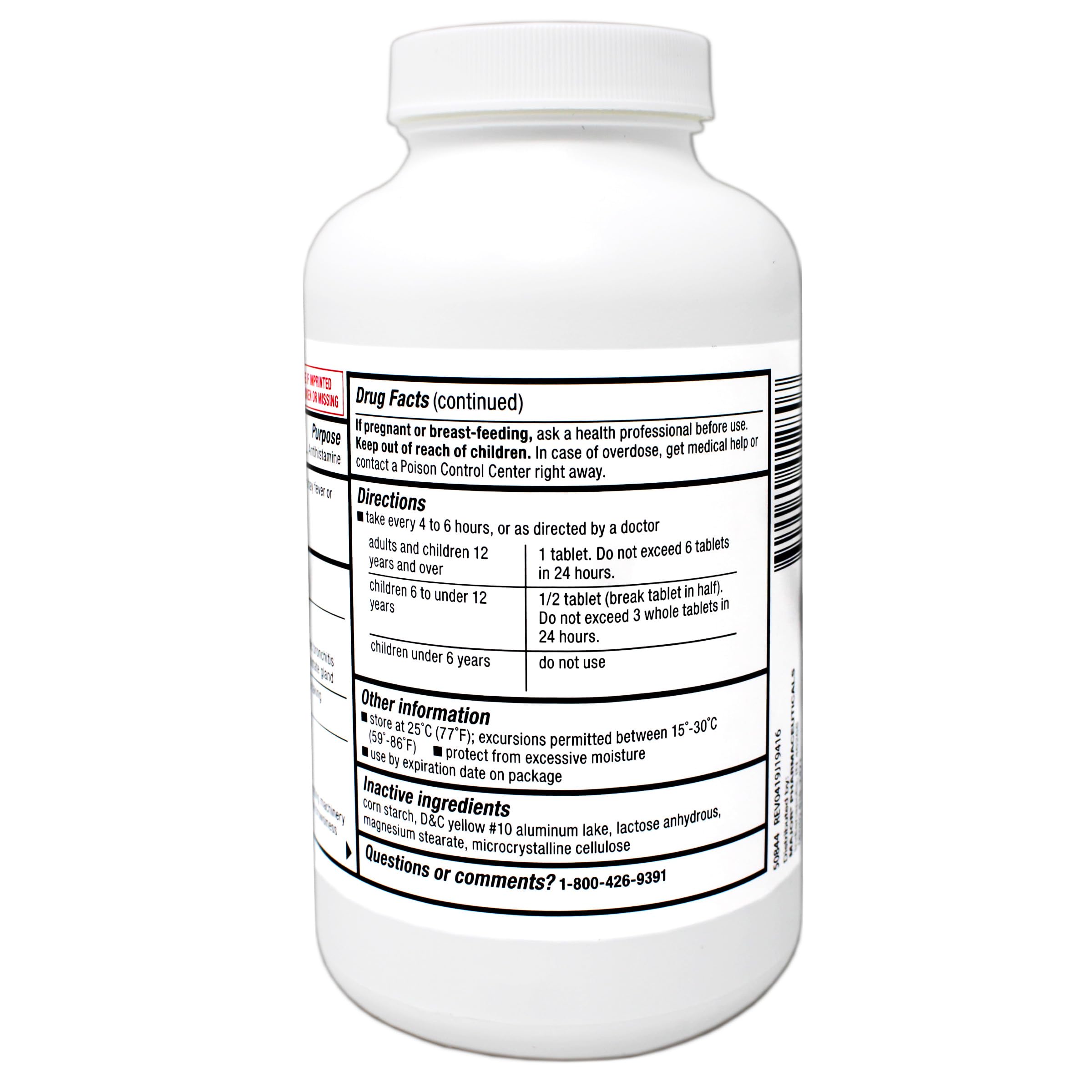 Major tablettes allergy dose adulte: posologie adaptée pour adultes.