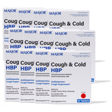 MAJOR Toux et Rhume HBP comprimés en bouteille, solution pratique pour les symptômes