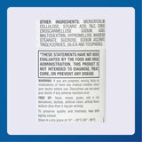 Emballage MAJOR D3 sans gluten et sans allergènes principaux.