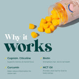 Gommes MAKE TIME boite ouverte montrant la texture naturelle.