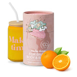 MAKE TIME poudre cerveau bouteille orange, énergie et concentration