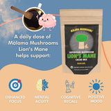 MALAMA MUSHROOMS Extraits-fruits champignons favorisent absorption et énergie naturelle.
