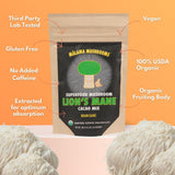 MALAMA MUSHROOMS Poudre champignons, crinière de lion pour clarté mentale.