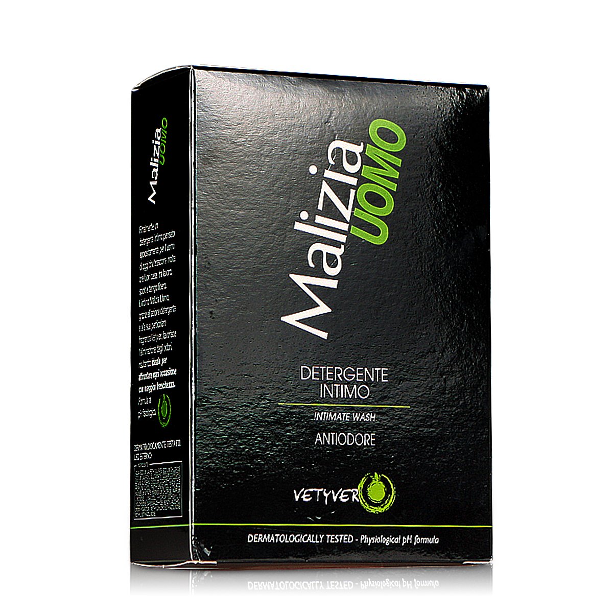 Frais quotidien Vetiver Malizia après sport, sensation durable.