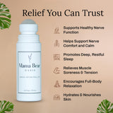 Rouleau Mama Bear Oasis menthol Aloe Vera offre fraîcheur et hydratation précoce.