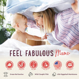 Collagène hydrolysé de Mama Natural, types I à X pour peau et cheveux.