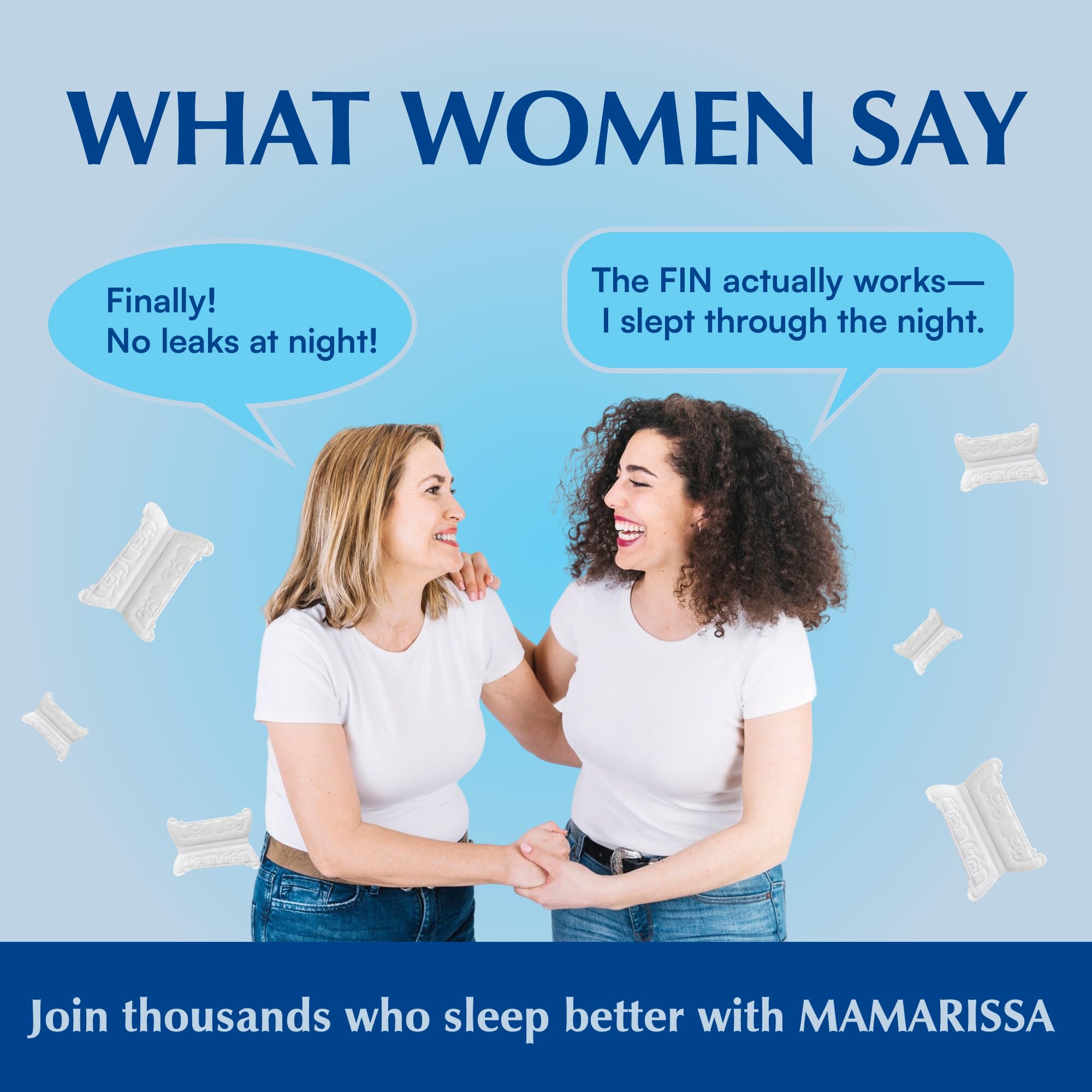MAMARISSA utilisation nocturne facile et discrète pour le quotidien.