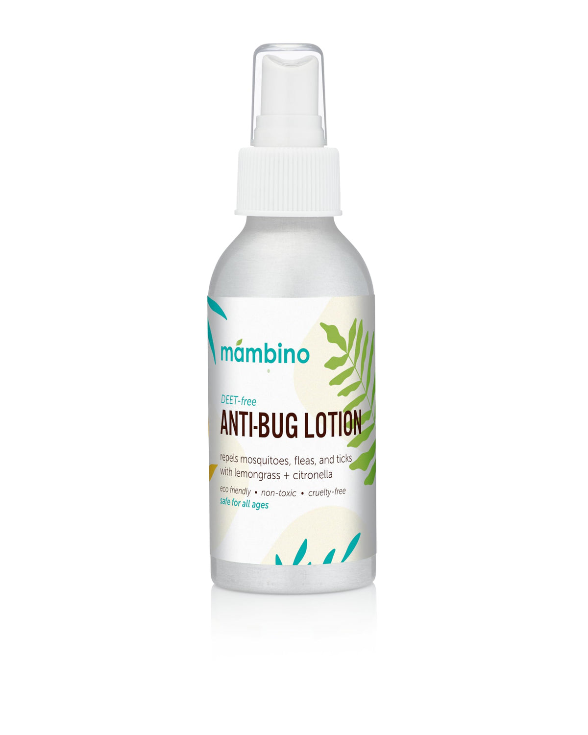 Mambino Organics Anti-Bug Lotion, bouteille 4oz, protection naturelle contre moustiques