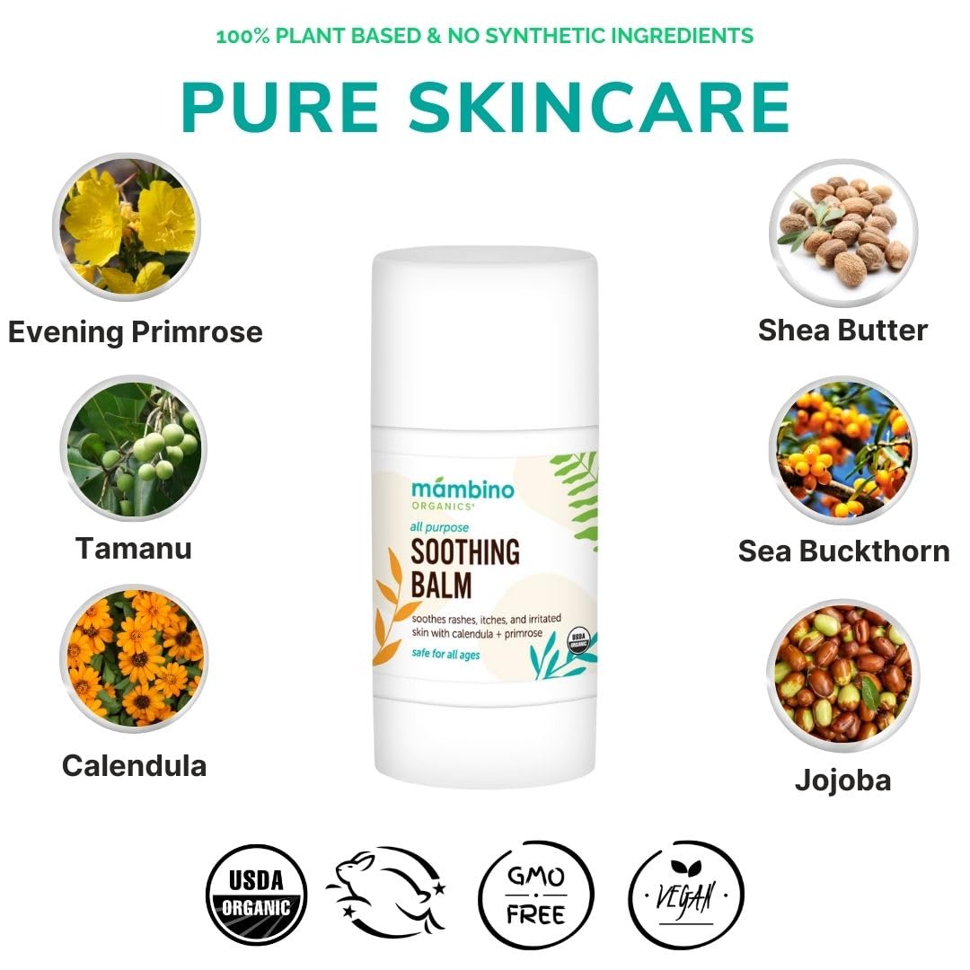 Texture légère du baume Mambino Organics s’étale sans laisser de résidu.
