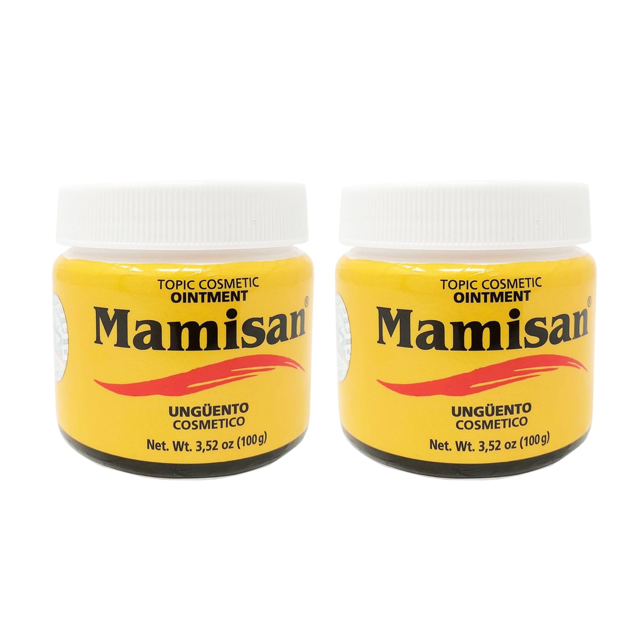 Crème Mamisan en emballage, usage externe et propriétés anti-inflammatoires.