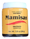 Mamisan Onguent 200 g, emballage visible, pratique pour une utilisation rapide sur la peau.