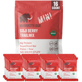 Mammoth Bar Goji Berry Trail Mini Bar: emballage prêt à emporter pour une collation pratique.