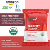 Mammoth Bar Goji Berry Trail Mini Bar: texture croquante pour un plaisir satisfaisant.
