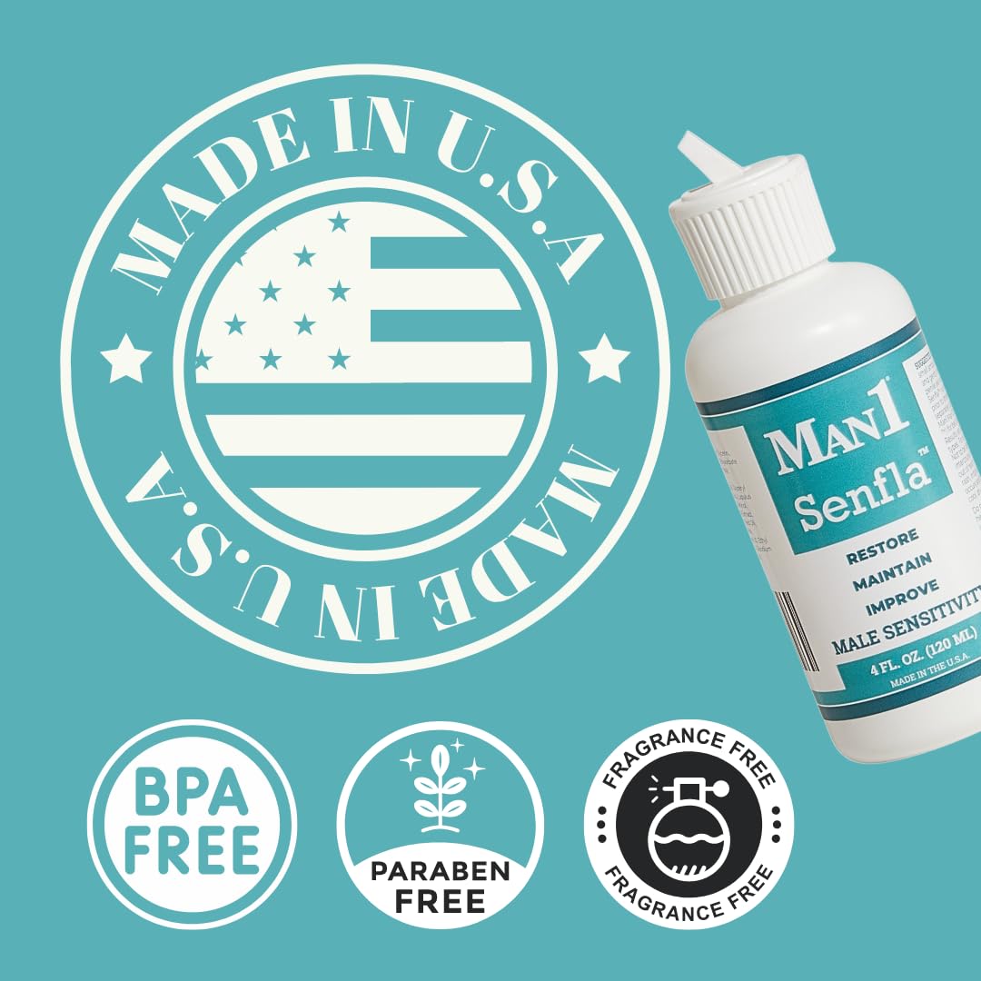 Man1 Senfla – formule sans parfum, adaptée aux peaux sensibles.