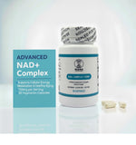 Mana Nutrition NAD+ Complex – Bouteille 30 capsules, potentiel soutien d'énergie quotidienne.