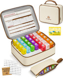 Mancro boite pilules mois matin-soir : organisation AM/PM fiable pour vos routines quotidiennes