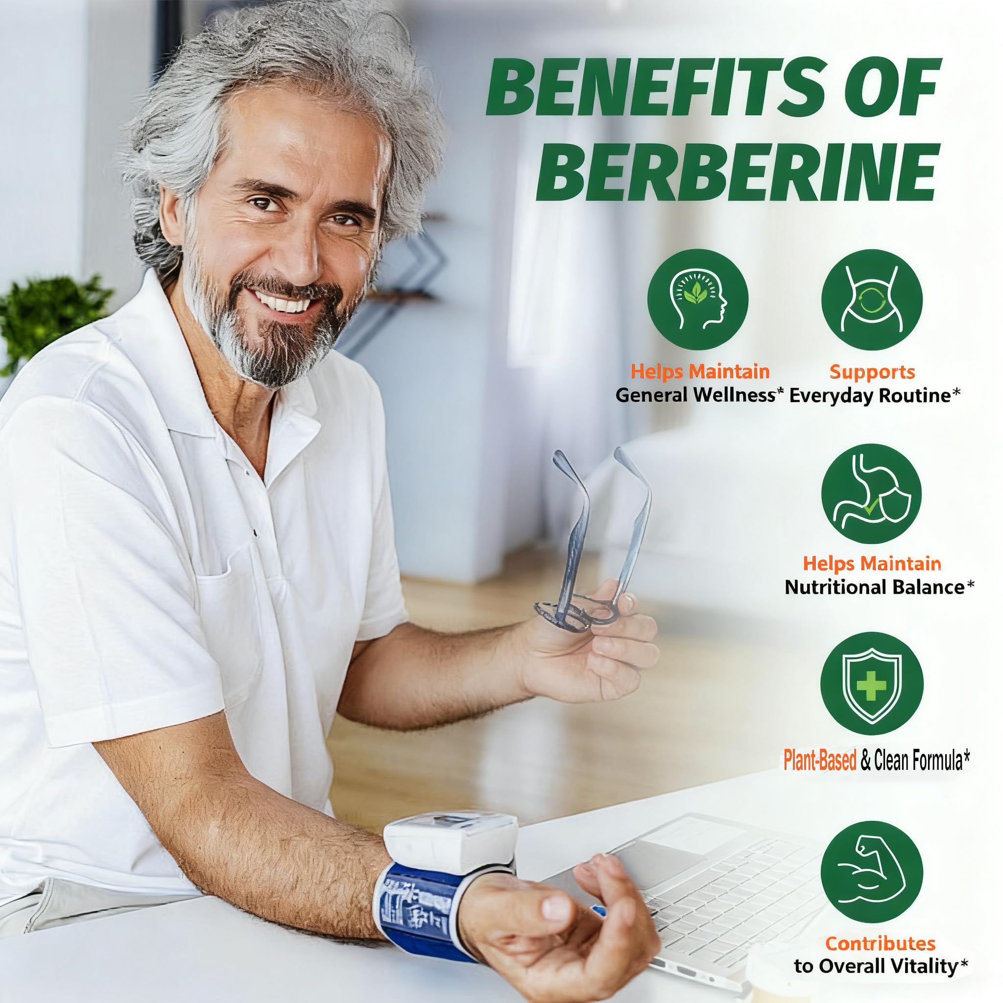 Manewu Berberine: composition 1500 mg pour une dose concentrée quotidienne.